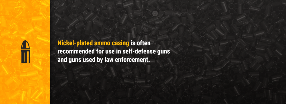 When to Choose Nickel Plated Ammo Casings